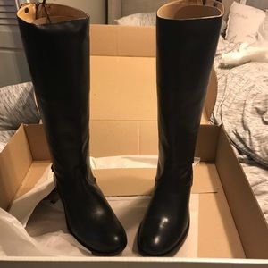 Frye Melissa Button Zip - Black - New In Box - 8